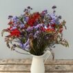 A jug of Agapanthus, Crocosmia & Verbena